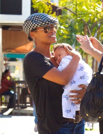 Nia Long Shows Off New Baby Kez