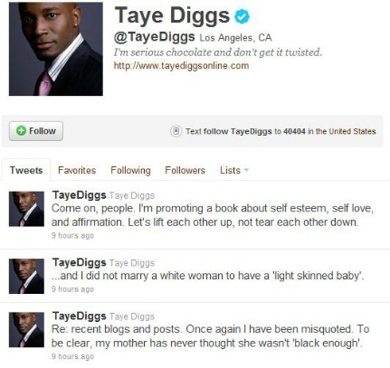 Dear Taye Diggs: You Were NOT Misquoted By MyBrownBaby