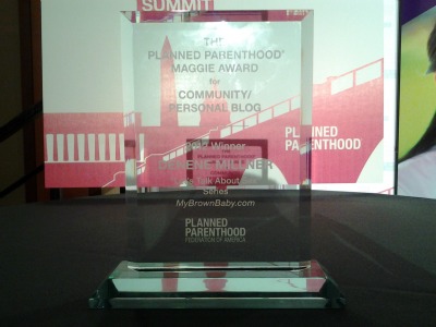 MyBrownBaby Wins the 2012 Maggie Award For Its “Let’s Talk About Sex” Series For Black Parents