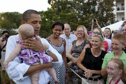 President Barack Obama—the Baby Whisperer (VIDEO)