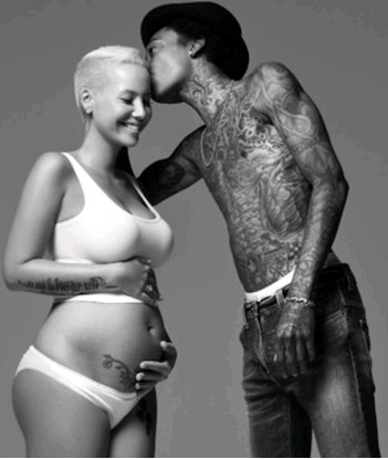 Amber Rose & Wiz Khalifa’s Unconventional Birth Plan: All-Natural, Water Birth For Their First Baby