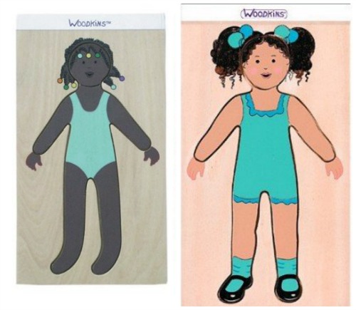 woodkins dress up dolls