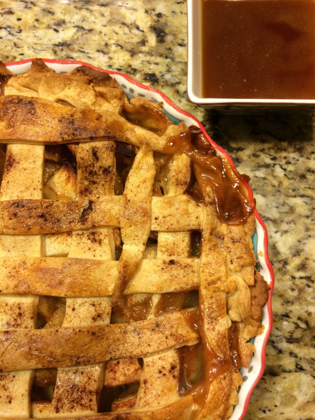 Cider Apple Pie with Apple Cider Drizzle (RECIPE) | MyBrownBaby
