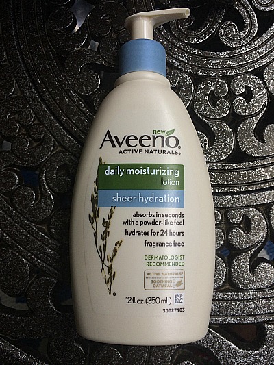 A Great Moisturizer For Black Skin: AVEENO® Daily Moisturizing Sheer Hydration Lotion | MyBrownBaby